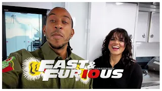 The Road to #FASTX: Ludacris & Michelle Rodriguez!