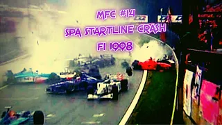 My Favourite Crashes #14 - Spa 1998 F1 Start crash