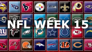 NFL WEEK 15 Picks & Predictions 2019 | 2020