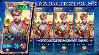 HABIS WIN STREAK TERBITLAH LOSE STREAK, AAMON GAME PLAY AGRESSIVE AND OBJEKTIF - MOBILE LEGENDS