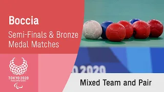 Boccia Semi-Finals & Bronze Medal Matches | Day 11 | Tokyo 2020 Paralympic Games