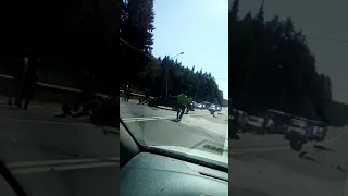 Авария на Выборгском шоссе