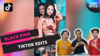 Pak React On Black Pink TikTok Edits Completion | #blackpink |  OXM Boyz