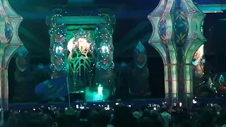 Electric universe with laser harp @boom festival 2022