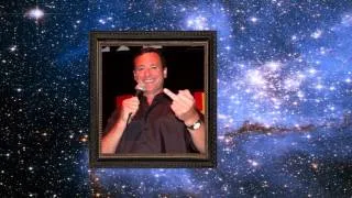A Picture of Bob Saget (giving the finger) Floating In Space