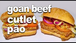 Goan Beef Cutlet Recipe | Goan Cutlet Pao Recipe | Goan Beef Recipes