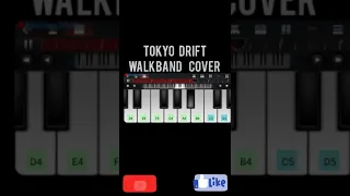 Tokyo Drift Walkband Cover| Piano with Charan| #shorts