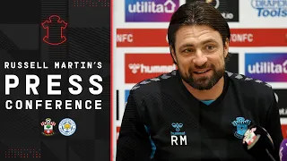 PRESS CONFERENCE: Martin on Leicester clash