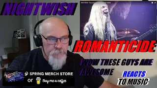 old school metal head reacts to NIGHTWISH - Romanticide (OFFICIAL LIVE VIDEO)