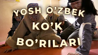 Yosh o'zbek ko'k bo'rilari