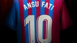 Fc Barcelone - Ansu Fati Prend le numéro 10 c'est officiel