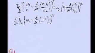 Mod-05 Lec-06 Geared and Branched Systems