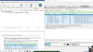 CBROPS - 10.2.7 Lab - Using Wireshark to Examine a UDP DNS Capture