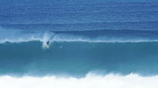 First BIG Swell of the Year, 15+ foot Face Waves Uluwatu