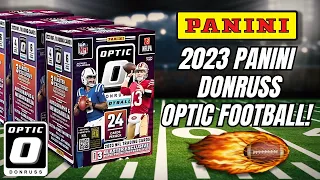 2023 PANINI DONRUSS OPTIC FOOTBALL BLASTER BOX OPENING! FINALLY GOT SOME! TARGET EXCLUSIVE FOOTBALL!