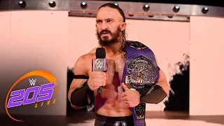 Cruiserweight Champion Neville addresses the Cruiserweight division: WWE 205 Live, March 14, 2017