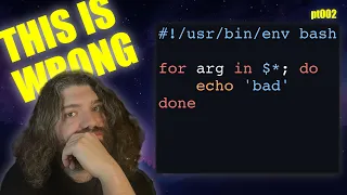 Parsing arguments in bash - You Suck at Programming #002