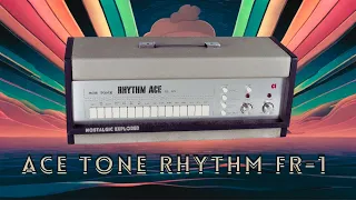 How did the Ace Tone Rhythm Ace FR-1 Revolutionize the future drum machines