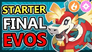 GEN 9 STARTER Final Evolution Predictions!