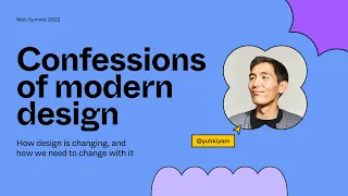 Yuhki Yamashita: Confessions of Modern Design (Welcome to the WIP)