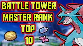 Top 10 Pokémon To Use For Battle Tower Master Rank