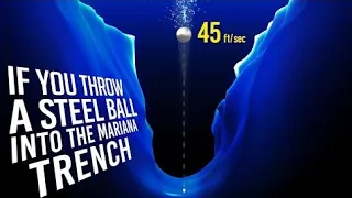 #eldddir like the video What If You Throw a Steel Ball into the Mariana Trench