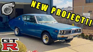 REVEALING our new project. 1972 Nissan Skyline KPGC110 classic JDM car build
