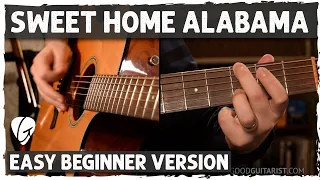 Sweet Home Alabama - Easy 3-Chord Song For Absolute Beginners