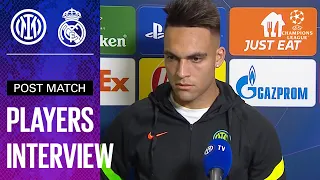 INTER 0-1 REAL MADRID | LAUTARO + DARMIAN EXCLUSIVE INTERVIEWS [SUB ENG] 🎙️⚫🔵