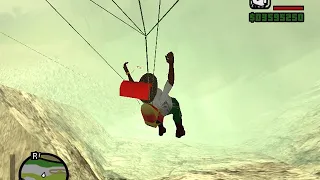 Jumping from the highest Mountain in  GTA SAN ANDREAS!! INSANE !!