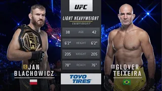 UFC 267 Ян Блахович vs Гловер Тейшейра Обзор на Бой БЛАХОВИЧ - ТЕЙШЕЙРА Blachowicz Teixeira ЮФС 267