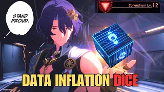 Data Inflation is the BEST dice in Conundrum 12?! │ Honkai Star Rail Gold and Gears