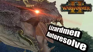 Lizardmen Autoresolve in a Nutshell