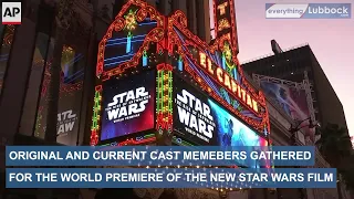 Cast of 'Star Wars' converge at world premiere of ‘Rise of Skywalker’