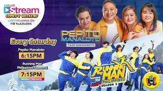 Kapuso Stream: May 18, 2024 | Pepito Manaloto - Tuloy Ang Kuwento, Running Man Philippines | LIVE