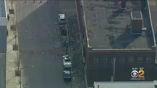 Bronx Building Collapse Crushes Cars