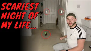 THE SCARIEST NIGHT OF MY LIFE! [SCARY POLTERGEIST ACTIVITY CAUGHT ON CAMERA] | LAINEY AND BEN