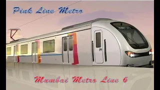 Mumbai Metro Line 6 || Mumbai Pink Line Metro #metro