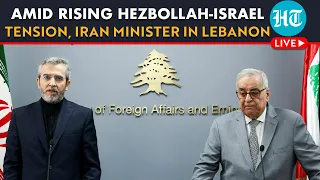 LIVE: Amid Hezbollah-Israel War Fears, Late Iran Minister Amirabdollahian's Successor Visits Lebanon