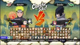 Naruto Shippuden: Ultimate Ninja Storm 3 All Characters [PS3]