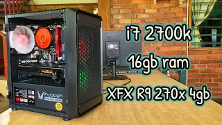 i7 2700K Coupled With XFX R9 270X Budget Gaming Pc Build #pcbuild #gamingpc #budgetpc