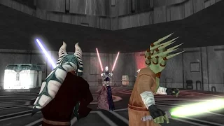 Starwars  Battlefront 2 Asajj Ventress vs jedies