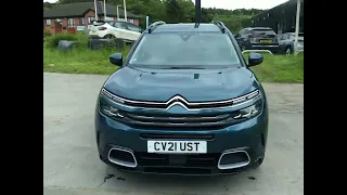 For sale 2021 CITROEN C5 AIRCROSS PURETECH SHINE S/S EAT8 AUTOMATIC PETROL