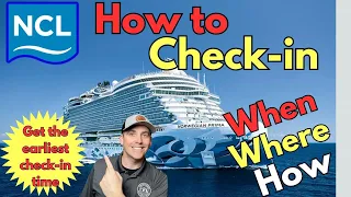 Norwegian Cruise Check In Procedure: Where, when, how to checkin for you NCL Cruise