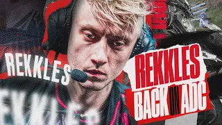 T1 REKKLES PLAYS ADC AGAINST DRX ACADEMY - CAEDREL