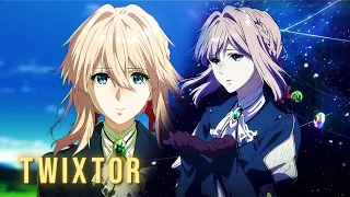 Violet Evergarden OP & ED 60fps Twixtor clips for editing