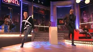 Timor en Jandino showen dancemoves - DINO.