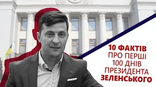 10 фактів про перші 100 днів президентства Зеленського — що встиг зробити президент за цей час?