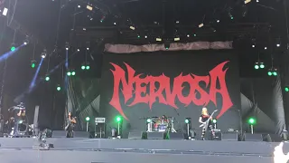 Nervosa - Never Forget, Never Repeat, Into Moshpit (Rock in Rio 2019)