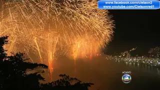 Queima de Fogos em Copacabana Réveillon 2014 HD720P 01/01/2014